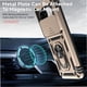 thumbnail image 3 of Funda Resistente Anillo Soporte Google Pixel 8 Privacidad Cámara Montaje Magnético Oro, 3 of 5