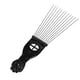 thumbnail image 1 of Peine de Metal Único para Cabello Afro, Peines Africanos de Metal para Mujeres y Hombres 9.06"x2.83", 1 of 7
