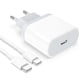 thumbnail image 1 of Cargador Cable 35W Carga Rapida USB-C Lau, 1 of 3
