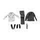 thumbnail image 3 of Conjunto De Traje Formal A Escala 1:6, Minipantalones Y Chaquetas Para Figuras Masculinas De 12 Pulgadas, 3 of 5