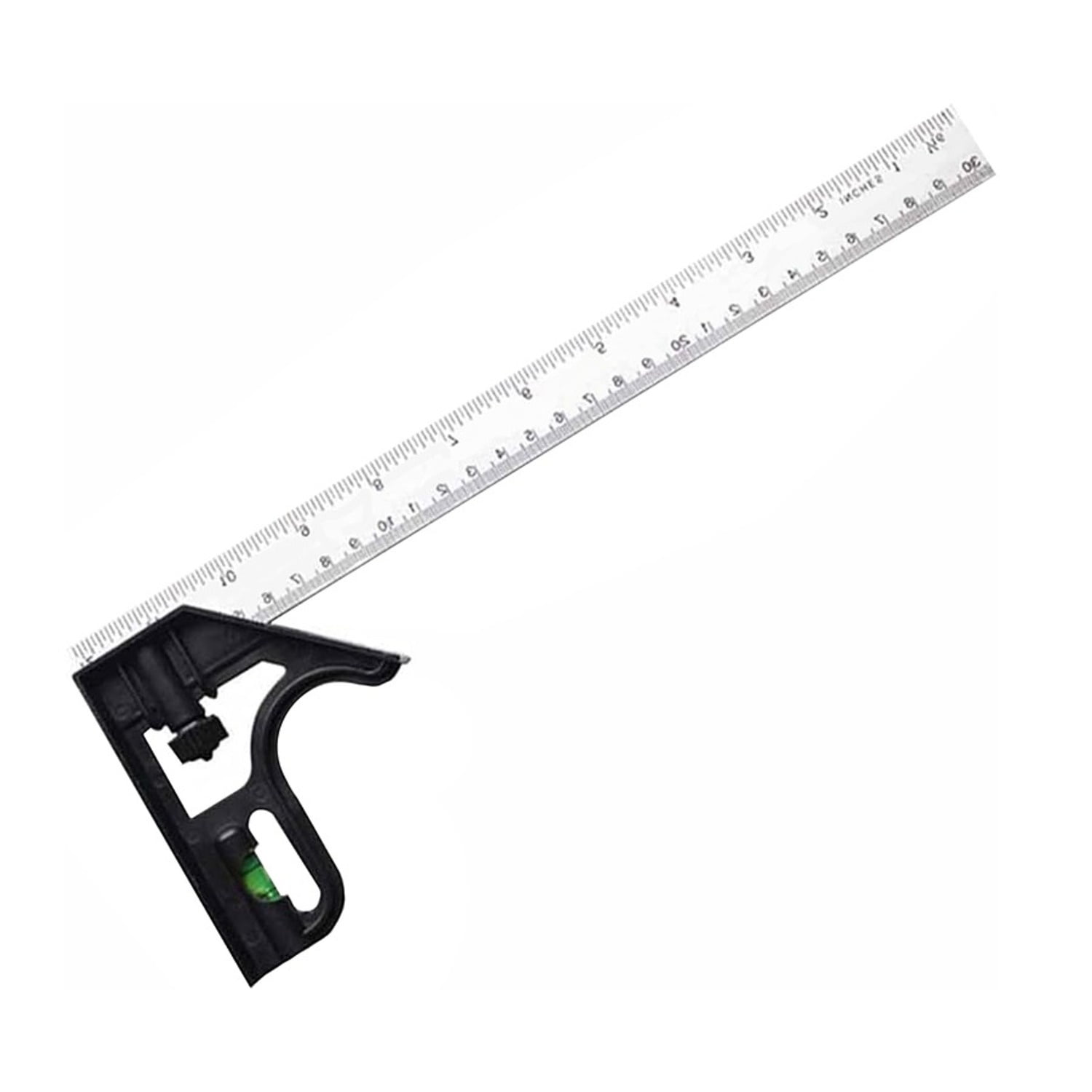 Genérico - Regla Angular Herramienta De Medición Combinada 300mm