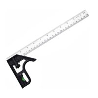 Genérico - Regla Angular Herramienta De Medición Combinada 300Mm