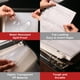 thumbnail image 3 of Carpeta transparente con 3 anillas Sheet Protectors Office Werks 100, 8.5 x 11 pulgadas, 3 of 6
