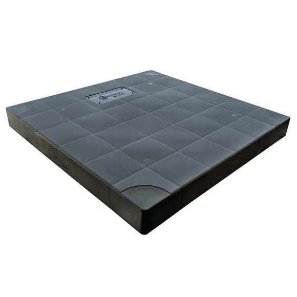 Base para condensador de aire acondicionado Cambridge 91 x 91 x 8 cm negra y resistente