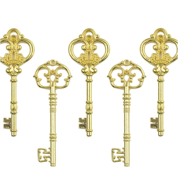 Key Makhry Mixed 20 con acabado dorado extra grande para boda