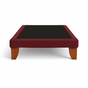 Ethan Desing - Base Cama 1.5 Plazas 105X190 Burdeo