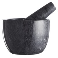 Urban Products - Mortero Marmol Negro 13 Cm