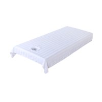 Ioensy - Sábana De Salón De Belleza, Funda De Cama De Masaje Impermeable Para Clubes De Spa, Hogar, Tuina, Blanco
