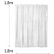 thumbnail image 3 of Cortina De Bano Transparente Impermeable 180*180cm + 12 Ganchos 1343, 3 of 7