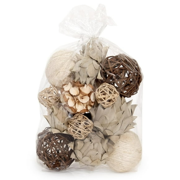 Bolas decorativas para llenar bolsas, cuencos, decoración del hogar, ANDALUCA