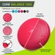 thumbnail image 3 of Balance Disc Trainer ProSourceFit Core de 14 cm con bomba roja, 3 of 7