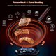 thumbnail image 2 of Wok Teewe de acero al carbono antiadherente de 13 pulgadas, 2 of 3