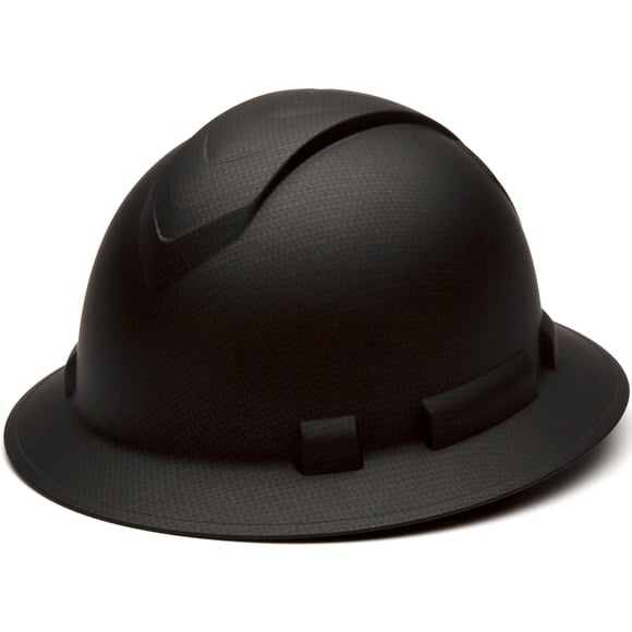 Hard Hat PYRAMEX Ridgeline de ala completa con suspensión de trinquete de 4 puntos