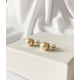 thumbnail image 3 of Aros De Perla Clasico Base Enchapada En Oro 18k 10mm, 3 of 4