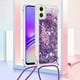 thumbnail image 5 of Funda FOXDOCK para Samsung Galaxy A05 con Cuerda Ajustable, Brillo Líquido, Protección Antigolpes y Lente – Ideal para Regalo, 5 of 6