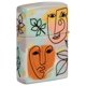 thumbnail image 2 of Bolsillo de 540 colores con diseño de caras abstractas Zippo más ligero, 2 of 7