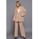 thumbnail image 5 of Blazer Fashnzfab Manga Larga Taupe, 5 of 5