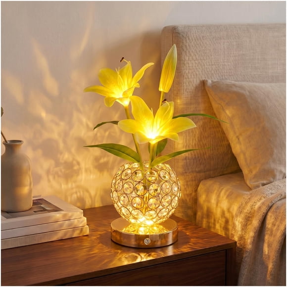 Lámpara de Mesa MMHF Stargazer Lily Recargable con Control Táctil