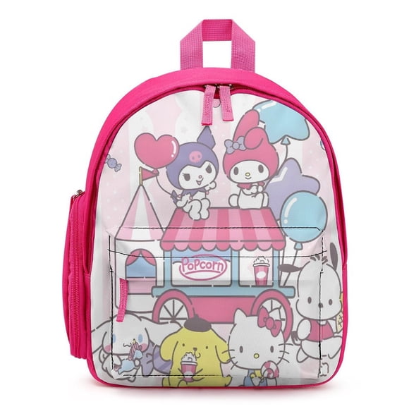 Mochila Sanrio Escolar Rosa