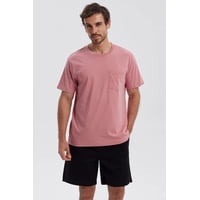 Fashionspark - Polera Hombre Básica Con Bolsillo Sandía