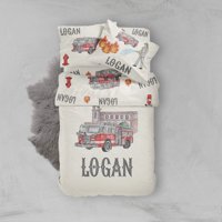 Milsleep - Juego De Cama De Camión De Bomberos