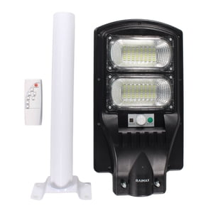 Foco Solar 120W Led Ip65 Con Sensor Y Control Rm0002 Raimax