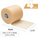 thumbnail image 2 of Cinta adhesiva preenvuelta OK TAPE, 4 rollos, 110 m, envoltura interior de espuma deportiva, 2 of 8