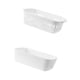 thumbnail image 5 of Bandeja De Brotes, Cesta Blanca, Práctico Plato De Brotes Para Jardín, Cocina Interior, 5 of 5