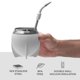 thumbnail image 4 of Set de Mate BALIBETOV de Acero Inoxidable 280 ml Blanco, 4 of 7