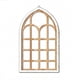 thumbnail image 2 of Espejo De Pared Con Ventana Arqueada, Espejo Decorativo Para Tocador, Dormitorio, Entrada, Marrón, 2 of 5