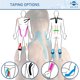 thumbnail image 5 of Cinesiology Tape Axion PRECUT Mix Set 120 tiras 25 x 5 cm, 5 of 9