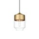 thumbnail image 3 of Lámpara Colgante Living District Ashwell 7" Claro Satinado Oro, 3 of 9