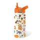 thumbnail image 1 of Botella de agua xiiai 473 ml Gato naranja con tapa de sorbete, 1 of 9
