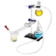 thumbnail image 4 of QWORK Juego de 12 piezas de 100 ml para destilación doméstica – para elaboración de aceites esenciales, destilación química en vidrio, kit de vidrio de laboratorio, 4 of 8