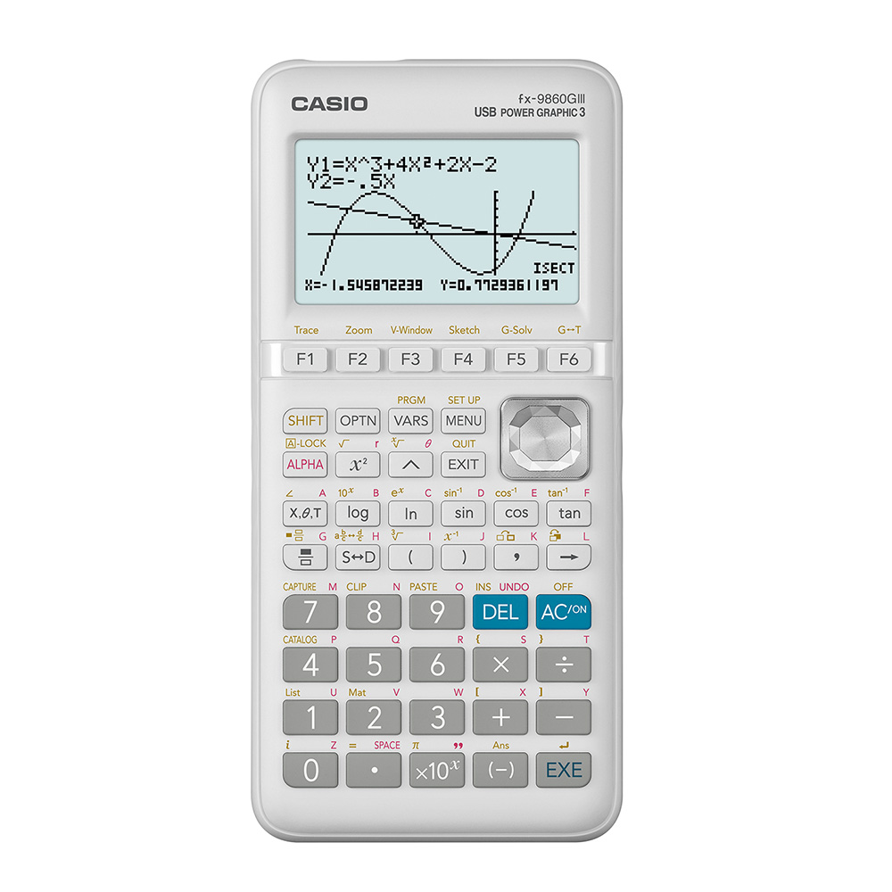 Casio - Calculadora Gráfica Fx-9860Giii Blanco