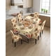 thumbnail image 1 of Juego De Mantel Antimanchas 140x220 + 6 Fundas De Silla, 1 of 5