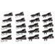thumbnail image 2 of 20 PCS Micrófono Portátil Lazo Lazo Lavalier MIC Metal Clip Rack 8mm + 9mm, 2 of 5