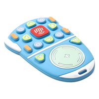 Genérico - Set 3 Mordedor Dentición Silicona Bebés Control Remoto Lau