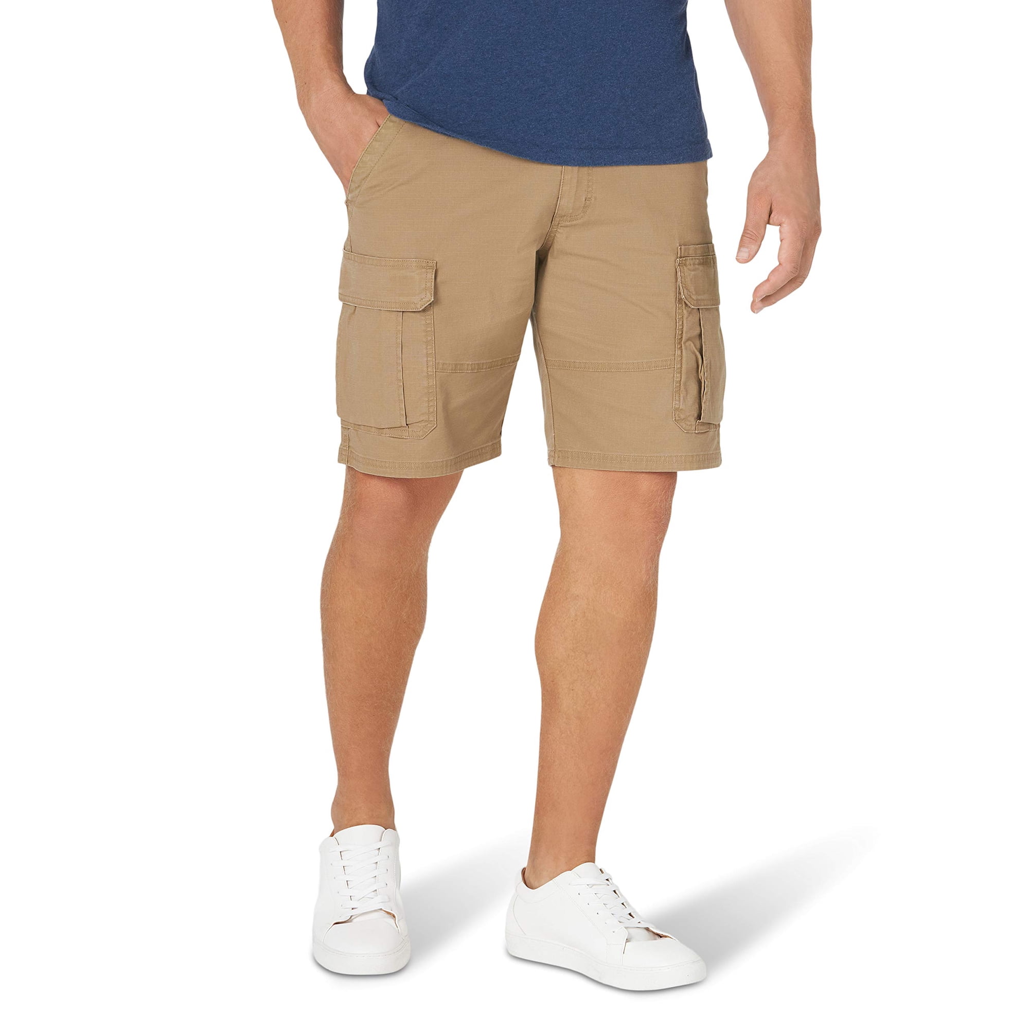 Short Cargo Para Hombre Wrangler Authentics Petrified Oak 34