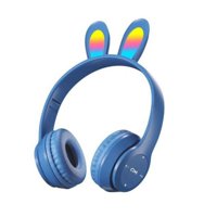 Click Ventas - Audifonos Inalambricos Orejas De Conejo Bluetooth Azul