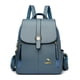 thumbnail image 1 of Genuine Brand Women Leather Backpack High Quality Female Back Pack for Girls School Bags Travel Bagpack Ladies Bookbag Rucksack, 1 of 3