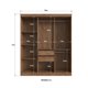 thumbnail image 5 of Clóset New York 6 Puertas 2 Cajones Interiores Mdf Cataño - Negro, 5 of 7