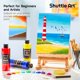 thumbnail image 3 of Set de pintura acrílica Shuttle Art, 12 colores, botellas de 250 ml, 3 of 8