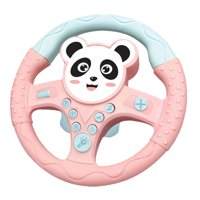 Bothyi - Coches Eléctricos Simulación Conducción Volante Niños Juguetes Educativos Para Edades Tempranas Panda