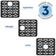 thumbnail image 3 of Tapete para fregadero de cocina S&T INC. 33 x 29 cm, diseño elevado, negro, 3 of 8