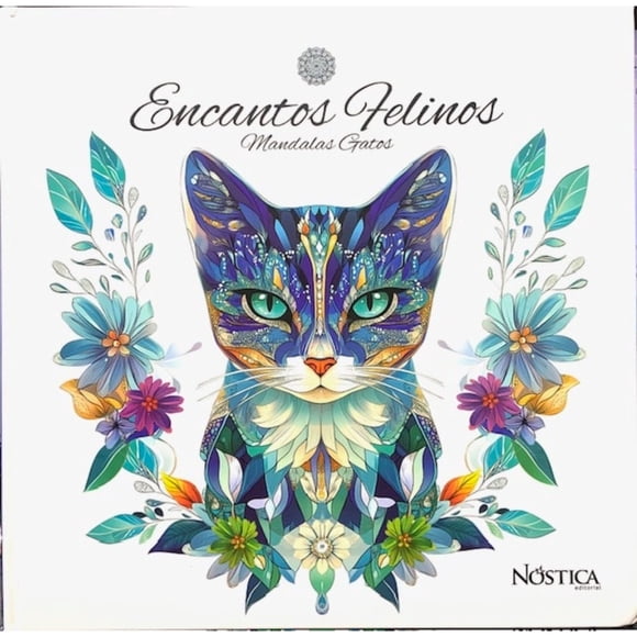 Encantos felinos - Mandalas gatos