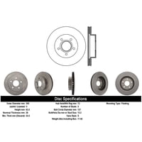 Disco Freno Para Auto Comline Adc2303V