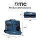 thumbnail image 4 of Cooler RTIC Everyday 8 latas con aislamiento suave, azul marino, 4 of 6