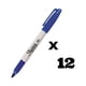 thumbnail image 2 of Marcador Punta Fina Azul x12ud, 2 of 2