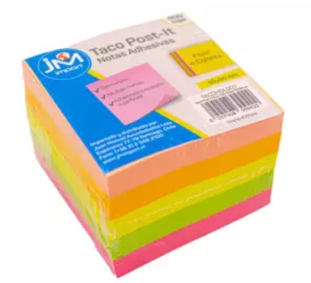 Post It - Taco Post_It 50X50 Mm 400 Hojas